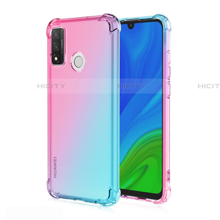 Custodia Silicone Trasparente Ultra Sottile Cover Morbida Sfumato H01 per Huawei Nova Lite 3 Plus