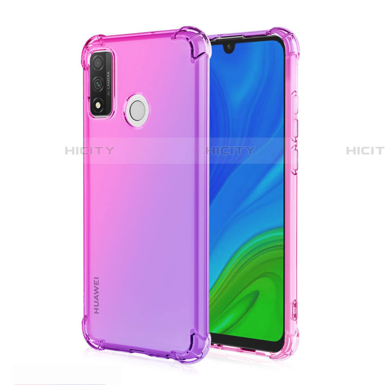 Custodia Silicone Trasparente Ultra Sottile Cover Morbida Sfumato H01 per Huawei Nova Lite 3 Plus