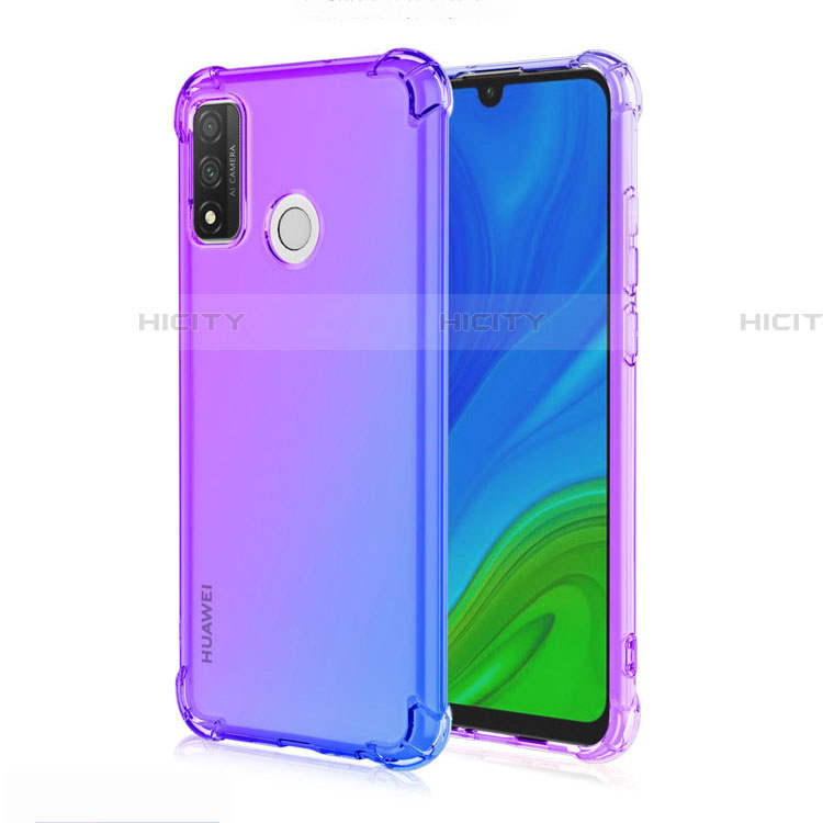 Custodia Silicone Trasparente Ultra Sottile Cover Morbida Sfumato H01 per Huawei Nova Lite 3 Plus