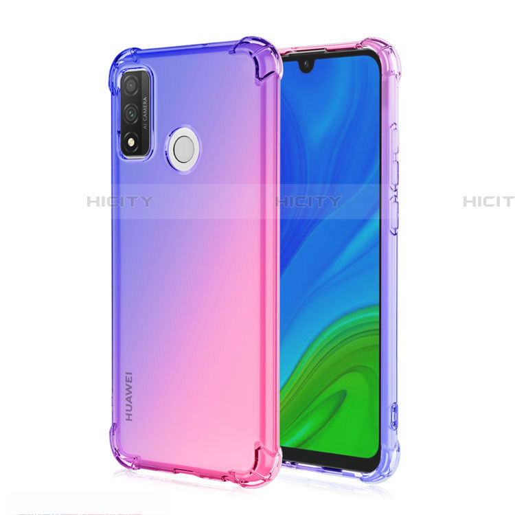 Custodia Silicone Trasparente Ultra Sottile Cover Morbida Sfumato H01 per Huawei Nova Lite 3 Plus