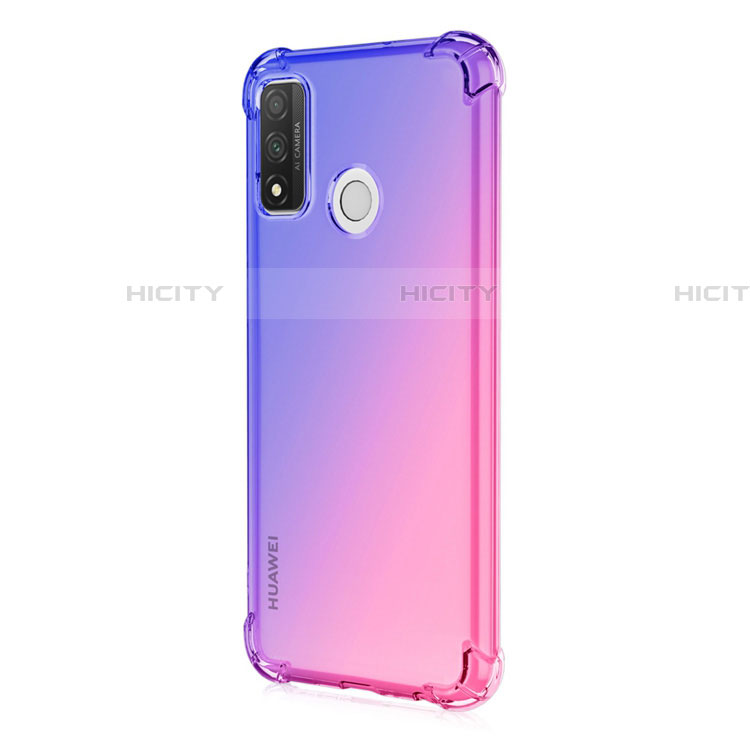 Custodia Silicone Trasparente Ultra Sottile Cover Morbida Sfumato H01 per Huawei Nova Lite 3 Plus