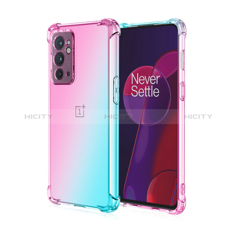 Custodia Silicone Trasparente Ultra Sottile Cover Morbida Sfumato per OnePlus 9RT 5G