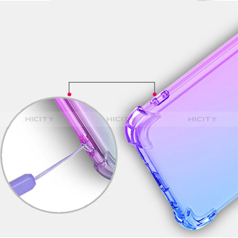 Custodia Silicone Trasparente Ultra Sottile Cover Morbida Sfumato per OnePlus Nord 2T 5G