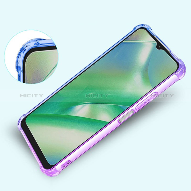 Custodia Silicone Trasparente Ultra Sottile Cover Morbida Sfumato per Realme 8s 5G