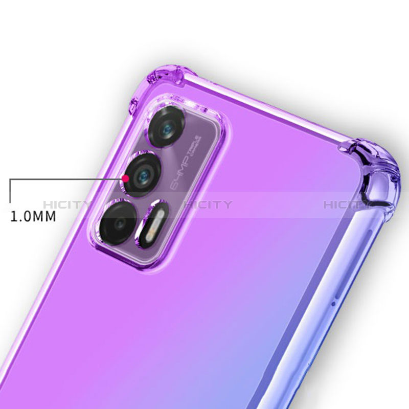 Custodia Silicone Trasparente Ultra Sottile Cover Morbida Sfumato per Realme GT Neo 5G