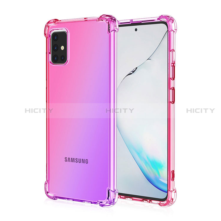 Custodia Silicone Trasparente Ultra Sottile Cover Morbida Sfumato per Samsung Galaxy M40S