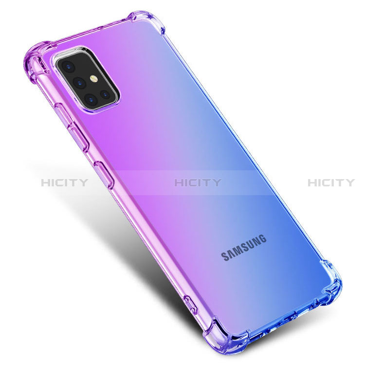 Custodia Silicone Trasparente Ultra Sottile Cover Morbida Sfumato per Samsung Galaxy M40S