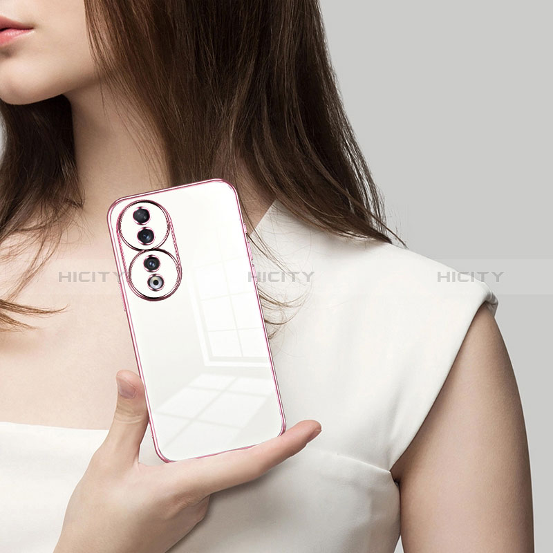 Custodia Silicone Trasparente Ultra Sottile Cover Morbida SY1 per Huawei Honor 90 5G