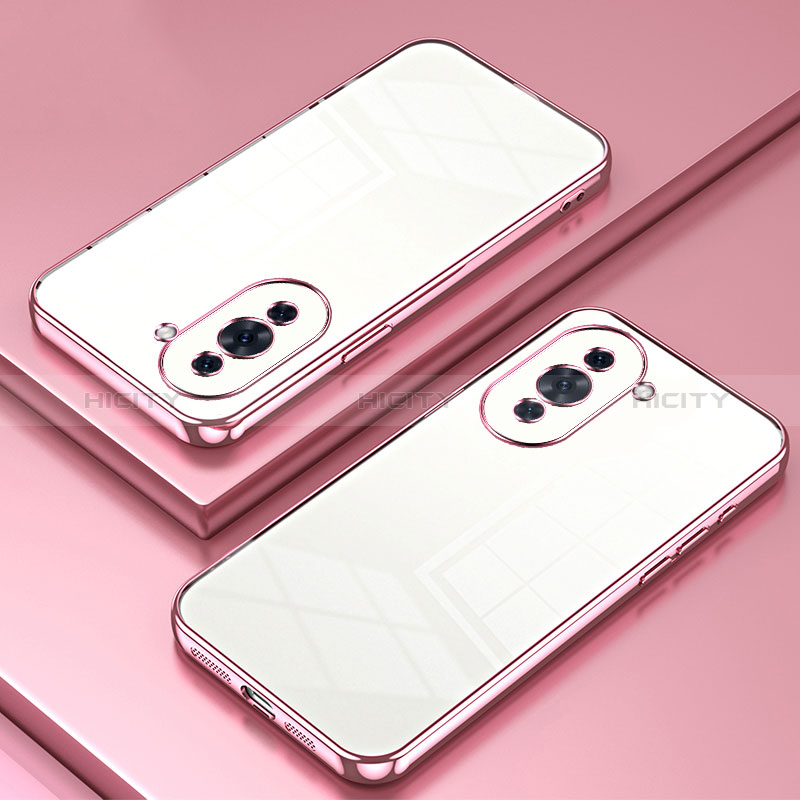 Custodia Silicone Trasparente Ultra Sottile Cover Morbida SY1 per Huawei Nova 10