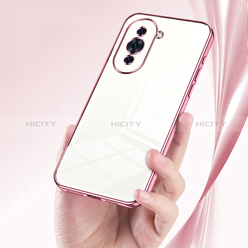 Custodia Silicone Trasparente Ultra Sottile Cover Morbida SY1 per Huawei Nova 10