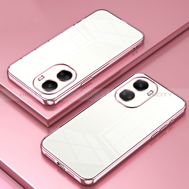 Custodia Silicone Trasparente Ultra Sottile Cover Morbida SY1 per Huawei Nova 10 SE