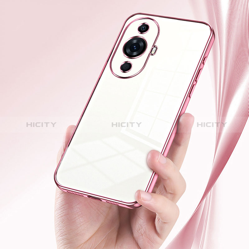 Custodia Silicone Trasparente Ultra Sottile Cover Morbida SY1 per Huawei Nova 11