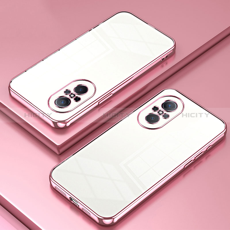 Custodia Silicone Trasparente Ultra Sottile Cover Morbida SY1 per Huawei Nova 9 SE