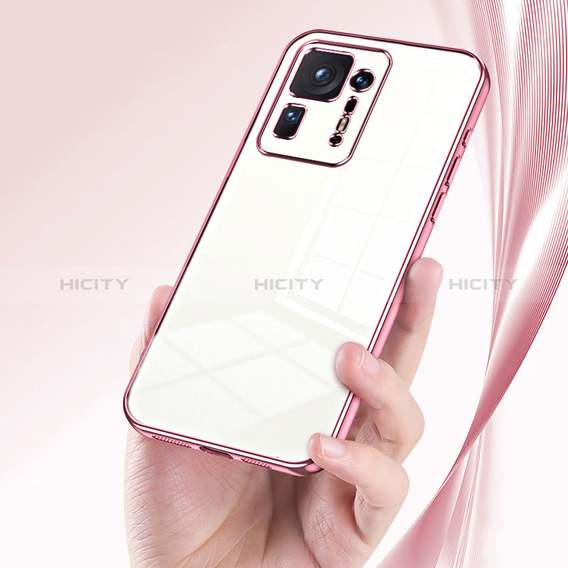 Custodia Silicone Trasparente Ultra Sottile Cover Morbida SY1 per Xiaomi Mi Mix 4 5G