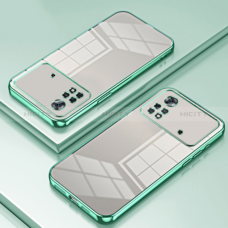 Custodia Silicone Trasparente Ultra Sottile Cover Morbida SY1 per Xiaomi Poco X4 Pro 5G