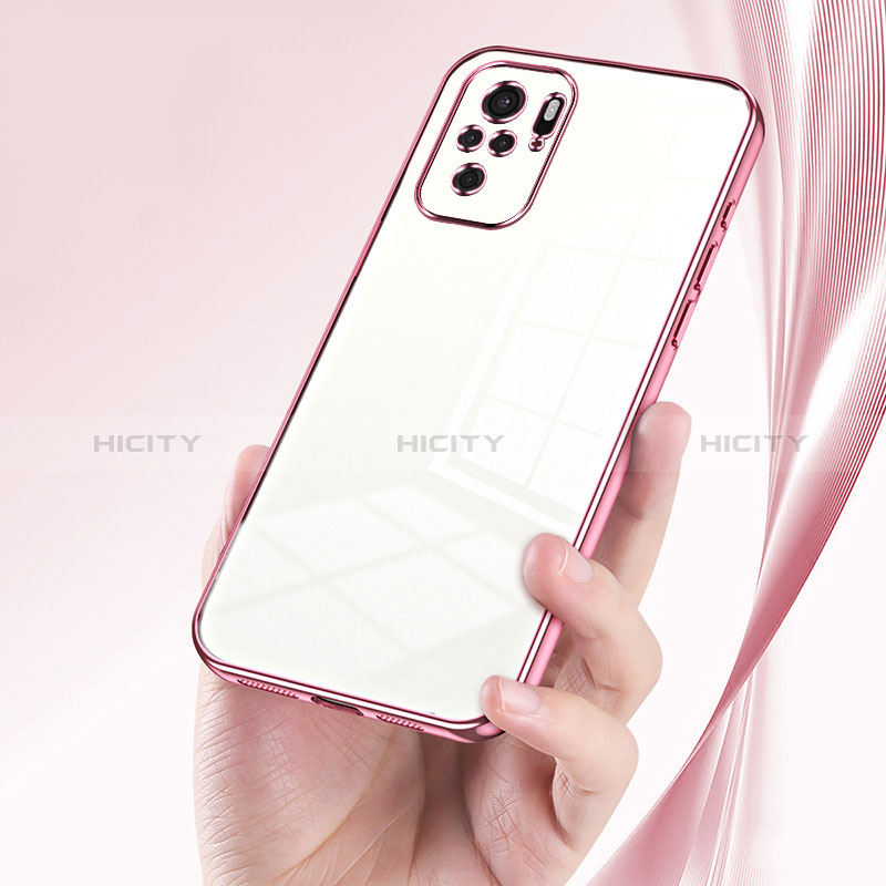 Custodia Silicone Trasparente Ultra Sottile Cover Morbida SY1 per Xiaomi Redmi Note 10 4G