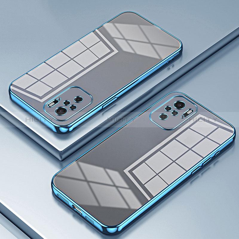 Custodia Silicone Trasparente Ultra Sottile Cover Morbida SY1 per Xiaomi Redmi Note 10 4G