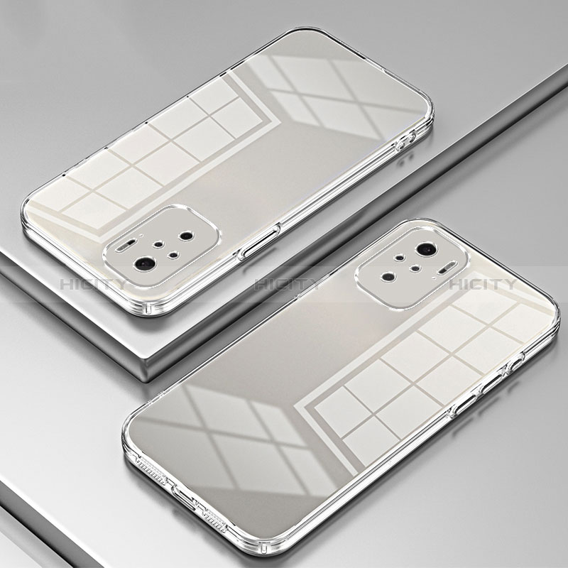 Custodia Silicone Trasparente Ultra Sottile Cover Morbida SY1 per Xiaomi Redmi Note 10 4G Chiaro