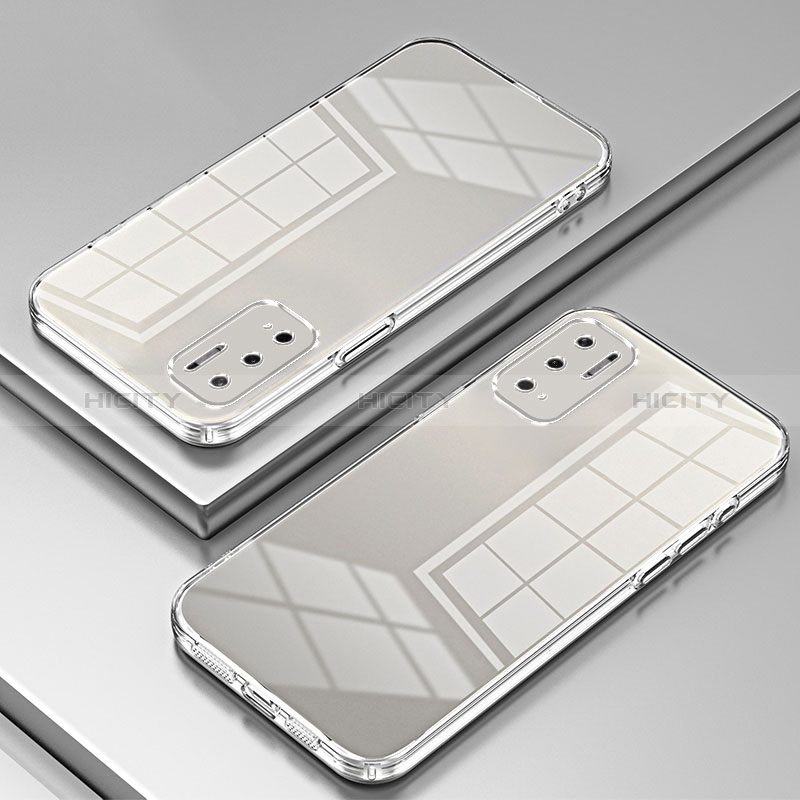 Custodia Silicone Trasparente Ultra Sottile Cover Morbida SY1 per Xiaomi Redmi Note 10 5G Chiaro