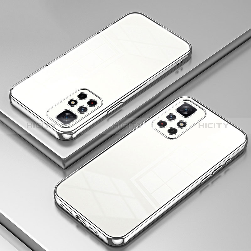 Custodia Silicone Trasparente Ultra Sottile Cover Morbida SY1 per Xiaomi Redmi Note 11 5G