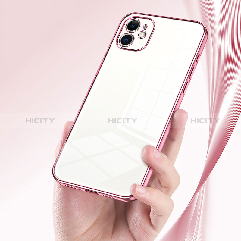 Custodia Silicone Trasparente Ultra Sottile Cover Morbida SY2 per Apple iPhone 11