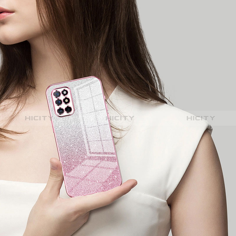 Custodia Silicone Trasparente Ultra Sottile Cover Morbida SY2 per OnePlus 8T 5G