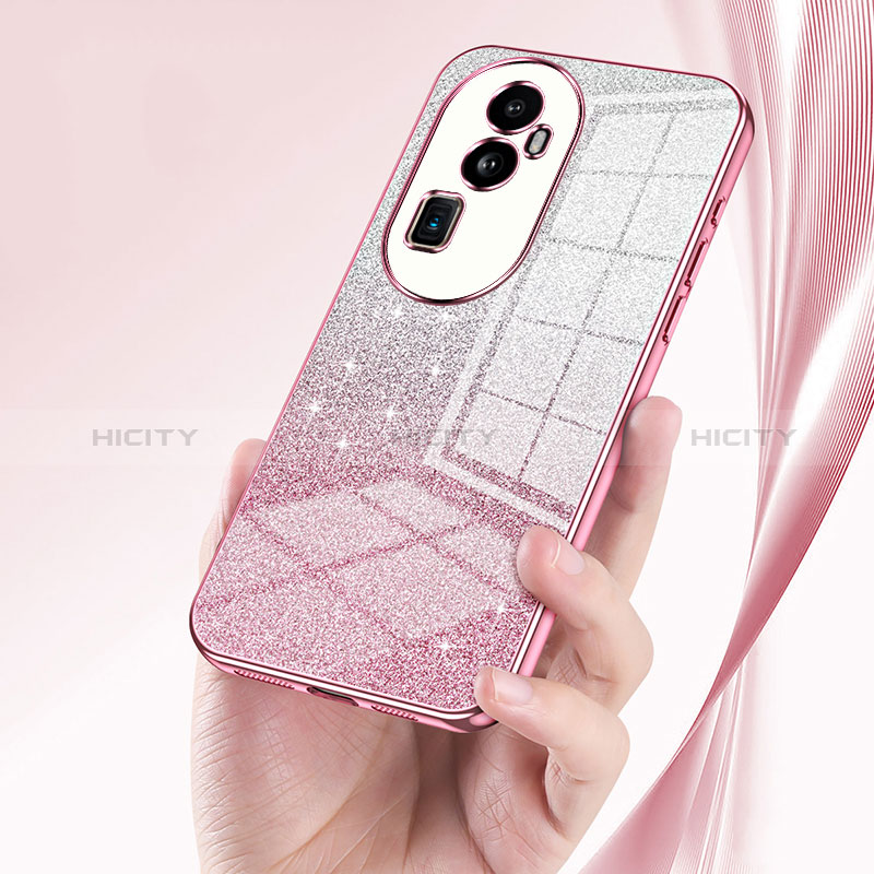 Custodia Silicone Trasparente Ultra Sottile Cover Morbida SY2 per Oppo Reno10 Pro+ Plus 5G