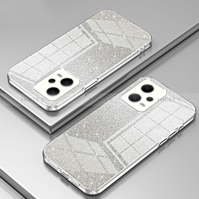 Custodia Silicone Trasparente Ultra Sottile Cover Morbida SY2 per Xiaomi Poco X5 5G Chiaro