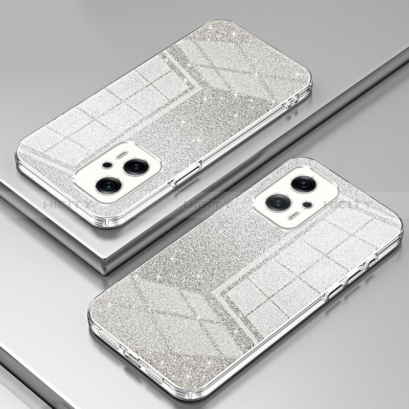 Custodia Silicone Trasparente Ultra Sottile Cover Morbida SY2 per Xiaomi Redmi Note 11T Pro 5G Chiaro