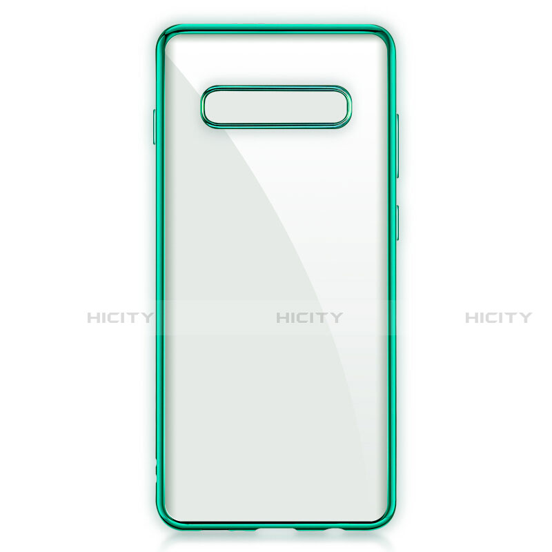 Custodia Silicone Trasparente Ultra Sottile Cover Morbida U03 per Samsung Galaxy S10