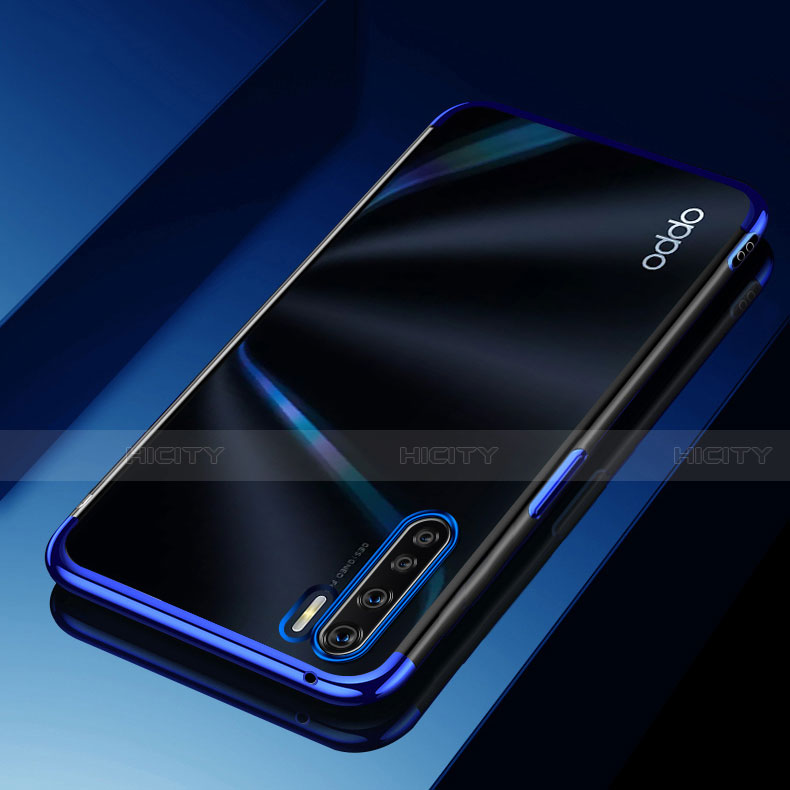 Custodia Silicone Trasparente Ultra Sottile Cover Morbida Z01 per Oppo Reno3