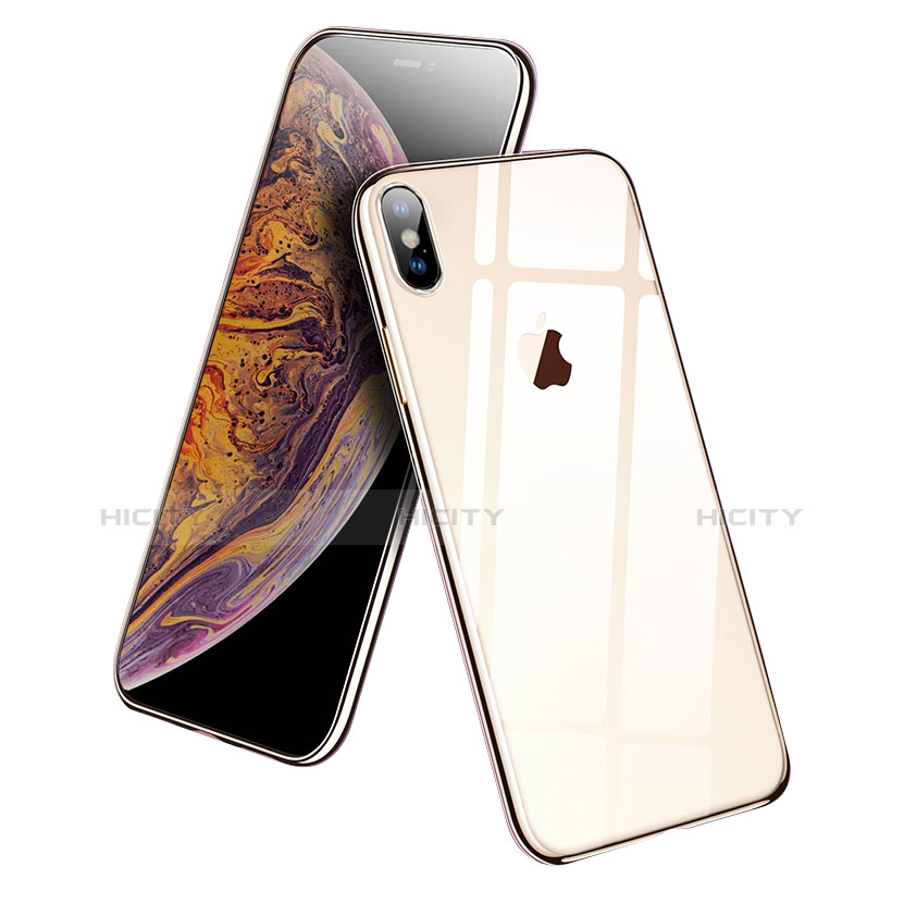 Custodia Silicone Trasparente Ultra Sottile Morbida C10 per Apple iPhone X Chiaro