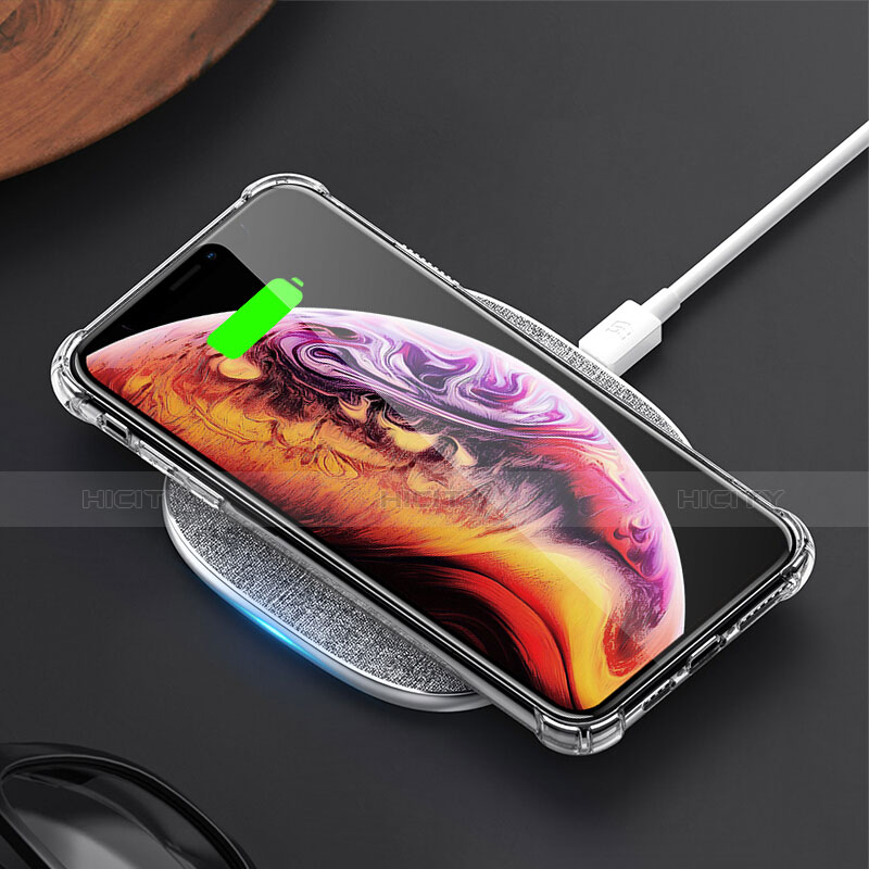 Custodia Silicone Trasparente Ultra Sottile Morbida C20 per Apple iPhone X Chiaro