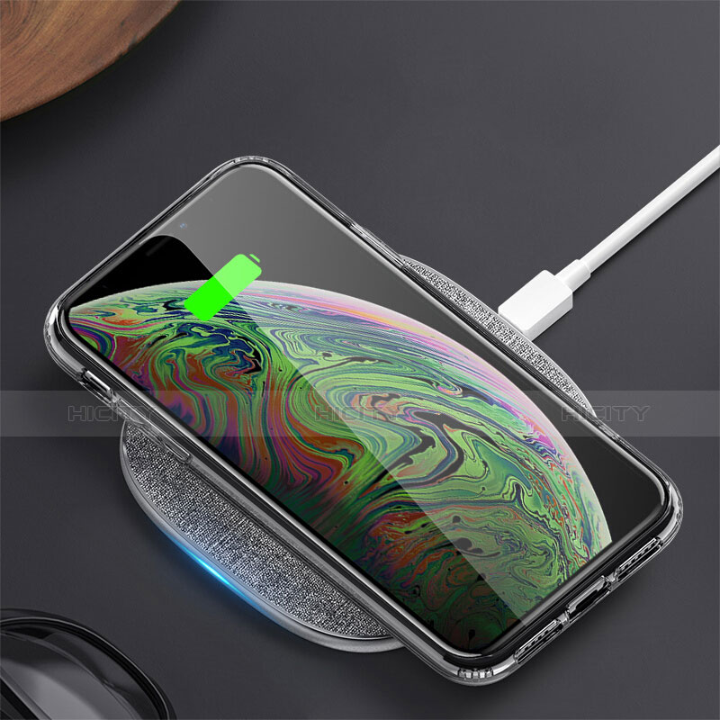 Custodia Silicone Trasparente Ultra Sottile Morbida C21 per Apple iPhone Xs Chiaro