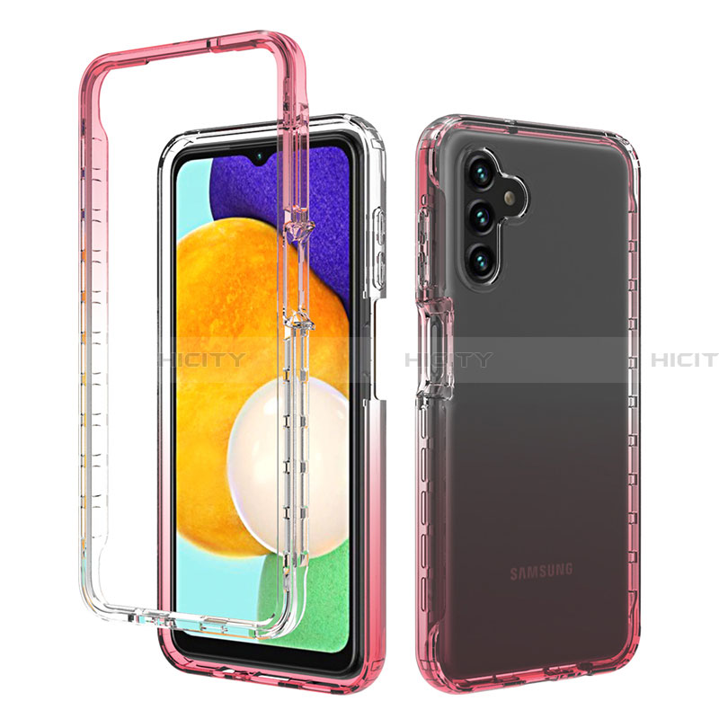 Custodia Silicone Trasparente Ultra Sottile Morbida Cover Fronte e Retro 360 Gradi Sfumato per Samsung Galaxy A13 5G