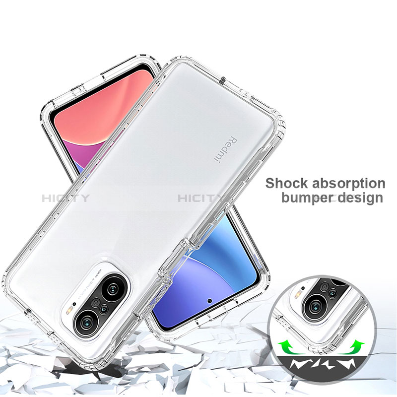 Custodia Silicone Trasparente Ultra Sottile Morbida Cover Fronte e Retro 360 Gradi Sfumato per Xiaomi Mi 11i 5G