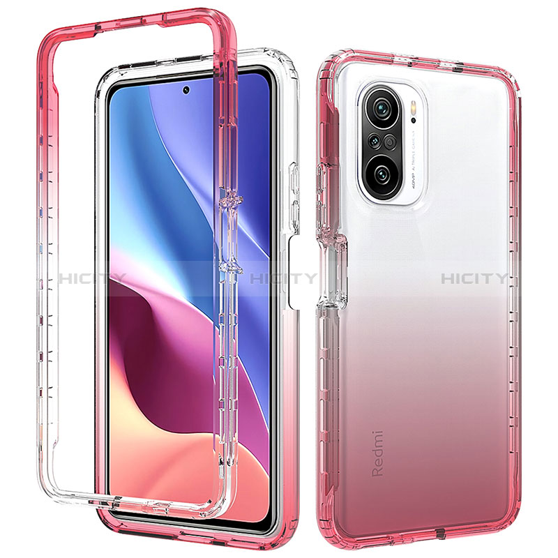 Custodia Silicone Trasparente Ultra Sottile Morbida Cover Fronte e Retro 360 Gradi Sfumato per Xiaomi Mi 11X Pro 5G