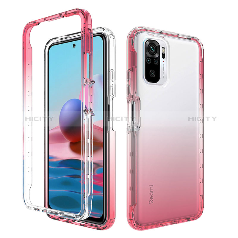 Custodia Silicone Trasparente Ultra Sottile Morbida Cover Fronte e Retro 360 Gradi Sfumato per Xiaomi Poco M5S