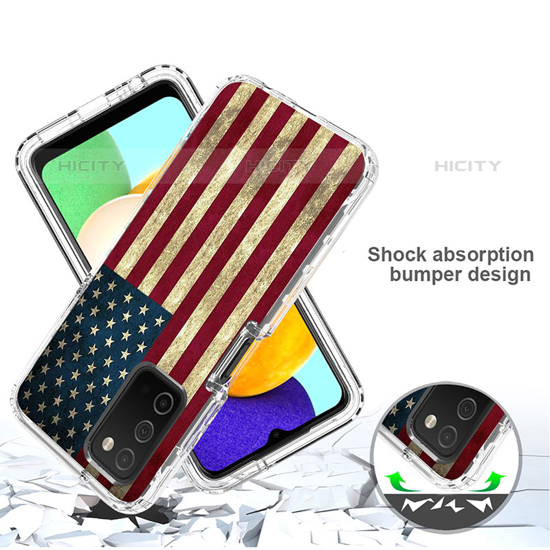 Custodia Silicone Trasparente Ultra Sottile Morbida Cover Fronte e Retro 360 JX3 per Samsung Galaxy M02s