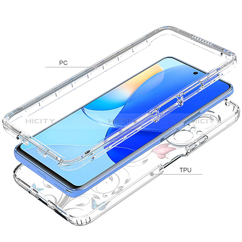 Custodia Silicone Trasparente Ultra Sottile Morbida Cover Fronte e Retro 360 per Huawei Nova 9 SE