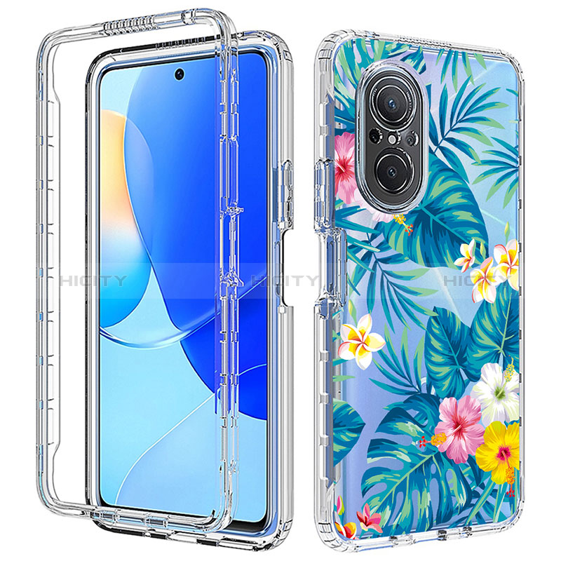 Custodia Silicone Trasparente Ultra Sottile Morbida Cover Fronte e Retro 360 per Huawei Nova 9 SE