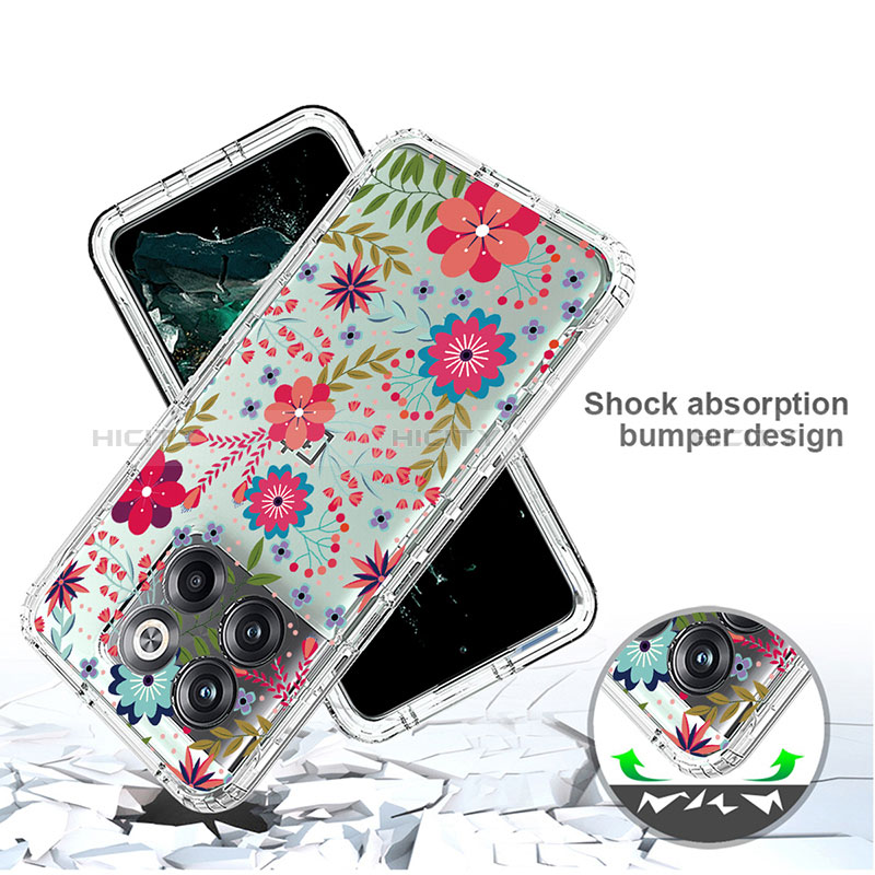 Custodia Silicone Trasparente Ultra Sottile Morbida Cover Fronte e Retro 360 per OnePlus 10T 5G