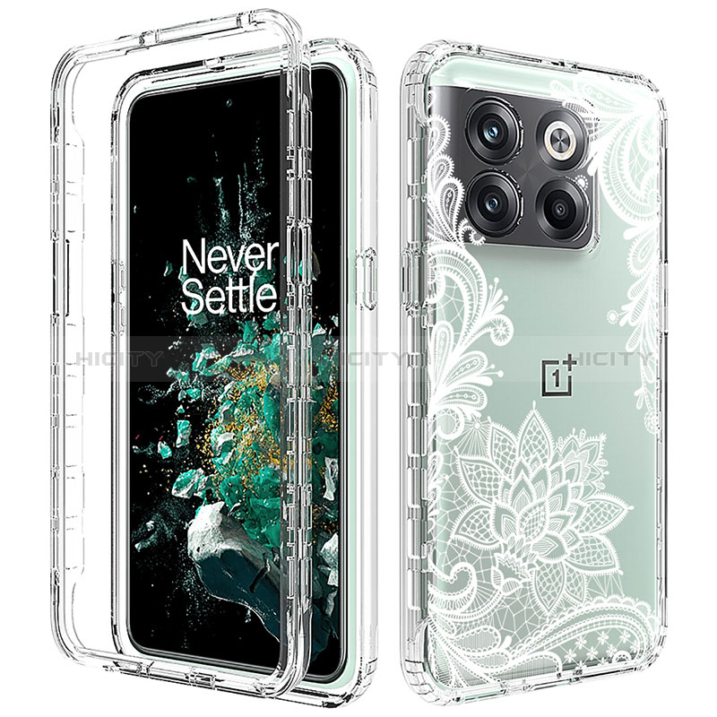 Custodia Silicone Trasparente Ultra Sottile Morbida Cover Fronte e Retro 360 per OnePlus Ace Pro 5G