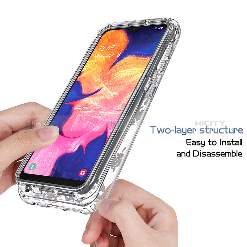 Custodia Silicone Trasparente Ultra Sottile Morbida Cover Fronte e Retro 360 per Samsung Galaxy A10e