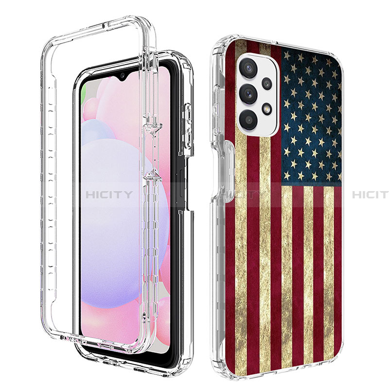 Custodia Silicone Trasparente Ultra Sottile Morbida Cover Fronte e Retro 360 per Samsung Galaxy A13 4G