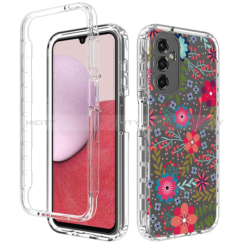 Custodia Silicone Trasparente Ultra Sottile Morbida Cover Fronte e Retro 360 per Samsung Galaxy A14 4G