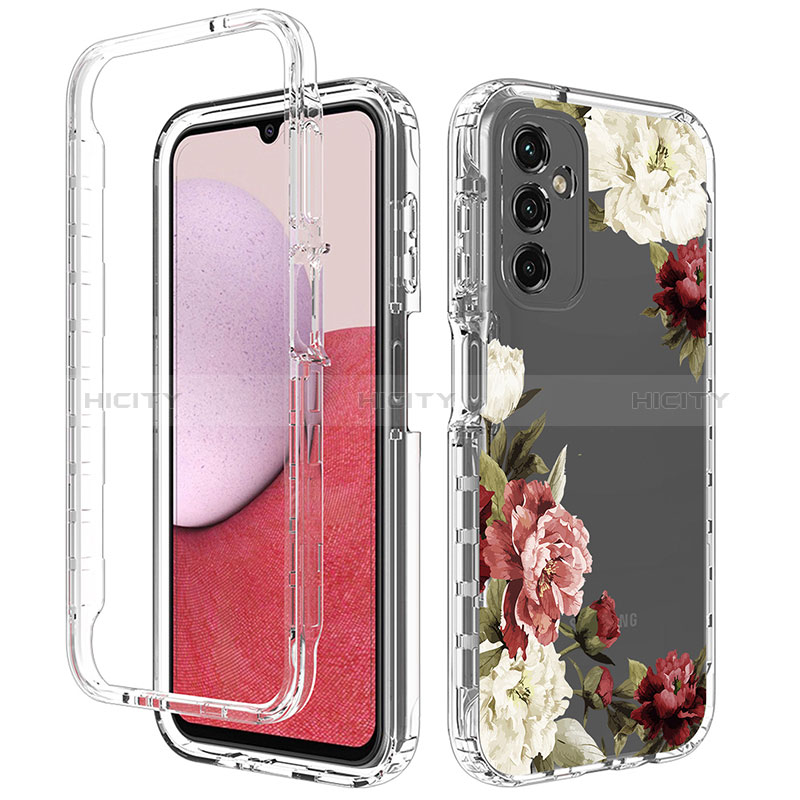 Custodia Silicone Trasparente Ultra Sottile Morbida Cover Fronte e Retro 360 per Samsung Galaxy A14 4G