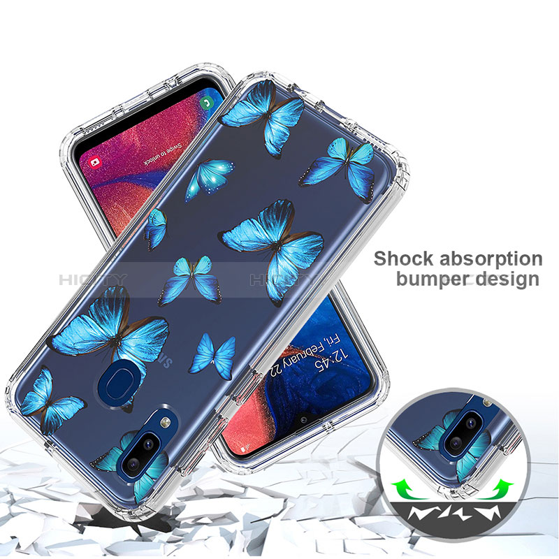 Custodia Silicone Trasparente Ultra Sottile Morbida Cover Fronte e Retro 360 per Samsung Galaxy A30