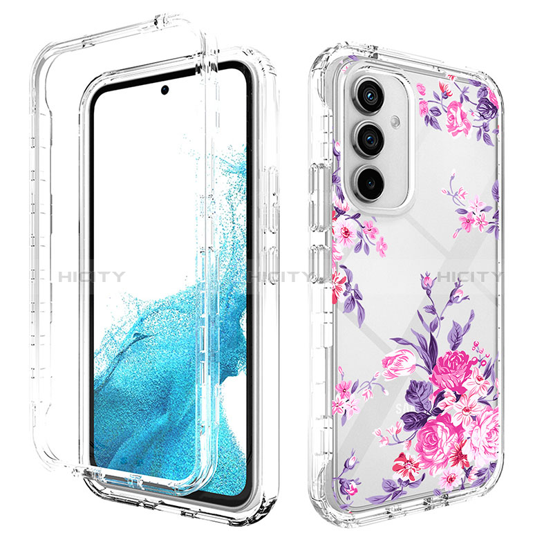 Custodia Silicone Trasparente Ultra Sottile Morbida Cover Fronte e Retro 360 per Samsung Galaxy A54 5G