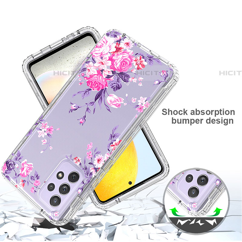 Custodia Silicone Trasparente Ultra Sottile Morbida Cover Fronte e Retro 360 per Samsung Galaxy A72 5G